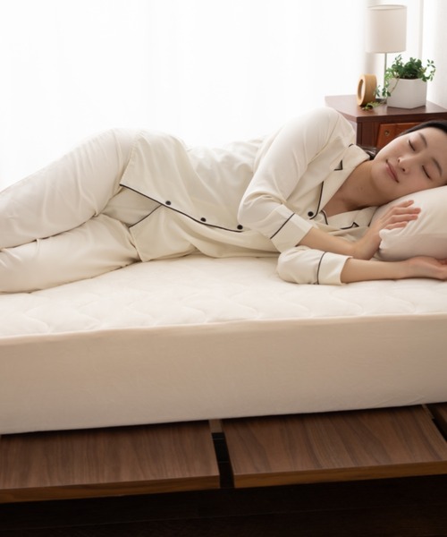 EMOOR（エムール） ベッド 寝具 もちふわ触感「至福の睡眠」ワンタッチ