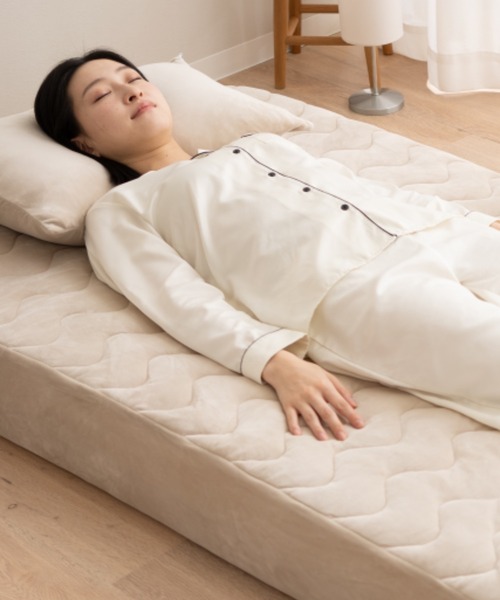 EMOOR（エムール） ベッド 寝具 もちふわ触感「至福の睡眠」ワンタッチ