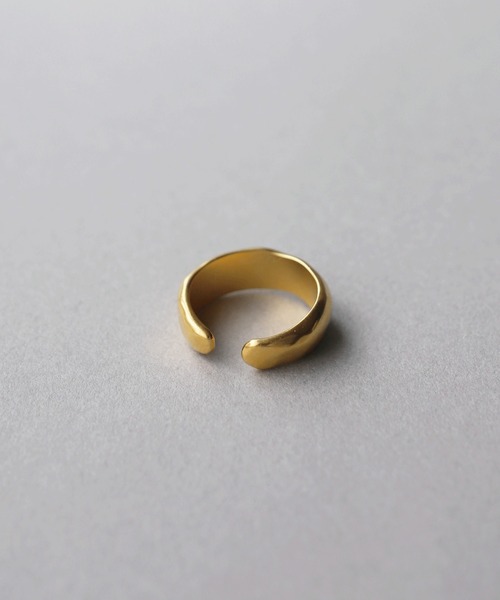 18K WG ELLE リング 10号くらい TEN. 指輪 リング 18KGP ラップリング レディース メンズ