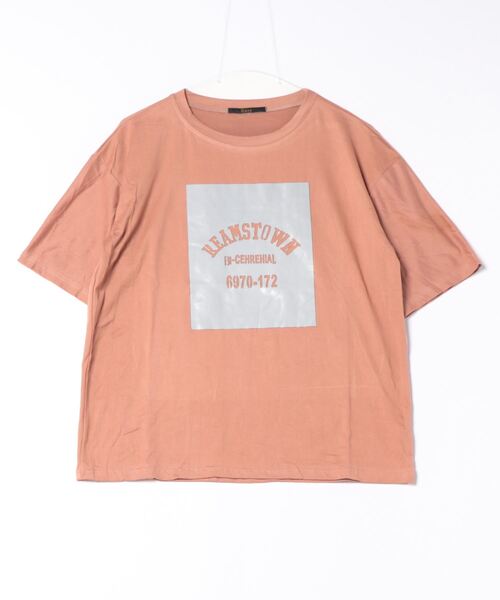 tシャツ フロントプリント オーバーサイズTシャツ レディース