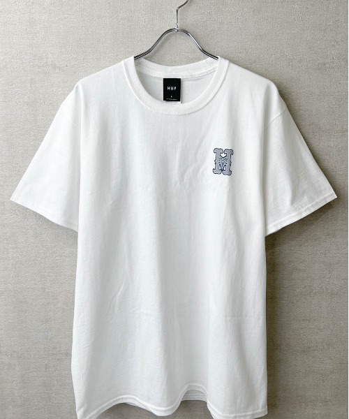 ★国内在庫/即発可*HUF×Thrasher*HIGH-POINロゴプリントTシャツ HUF tシャツ 「z」「HUF × THRASHER」HIGH POINT TEE メンズ