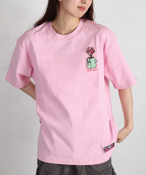 GRAF＆WU（グラフアンドウー） tシャツ フラワーポット BOOGHOST