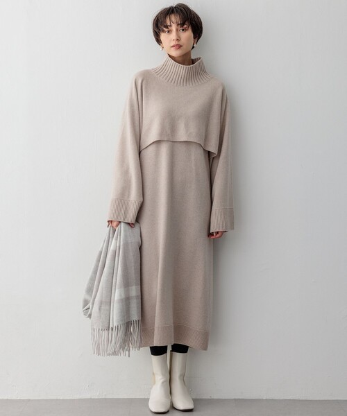 ワンピース 「洗える」カシミヤブレンド ニットワンピース | 23区 | 11