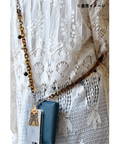 ANNA SUI（アナスイ） スマホケース ASスリング スマホストラップ