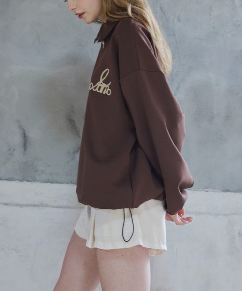 LANTINAM（ランティナム） トレーナー スウェット ブレードロゴハーフ