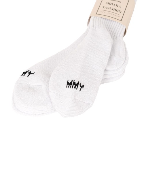 MAISON MIHARA YASUHIRO 靴下 MMY 3-Pack Socks メンズ