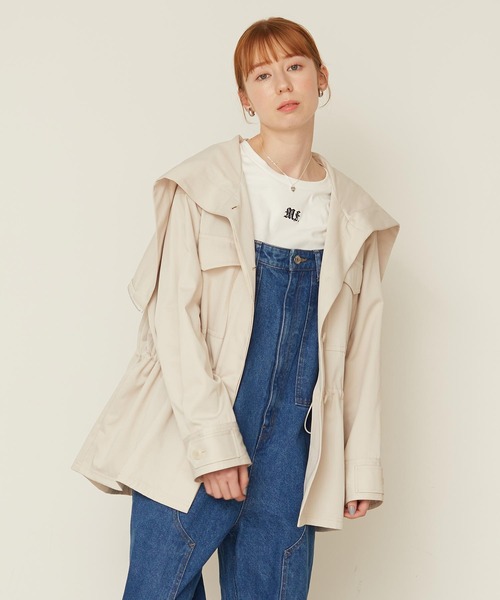 MILKFED. - MILKFED アウター　コート MILKFED.（ミルクフェド） コート アウター BIG COLLAR JACKET