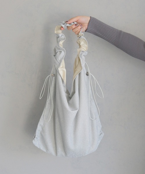 cheriella トートバッグ 「cheriella」ドロストラメトートバッグ