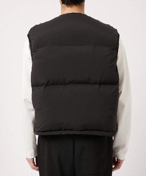 soe（ソーイ） ダウンベスト ベスト 別注 Collarless Down Vest Jacket