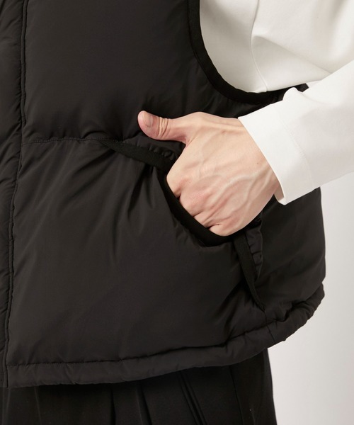 soe（ソーイ） ダウンベスト ベスト 別注 Collarless Down Vest Jacket