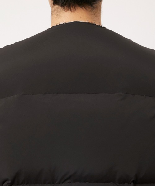 ダウンベスト ベスト 別注 Collarless Down Vest Jacket メンズの画像