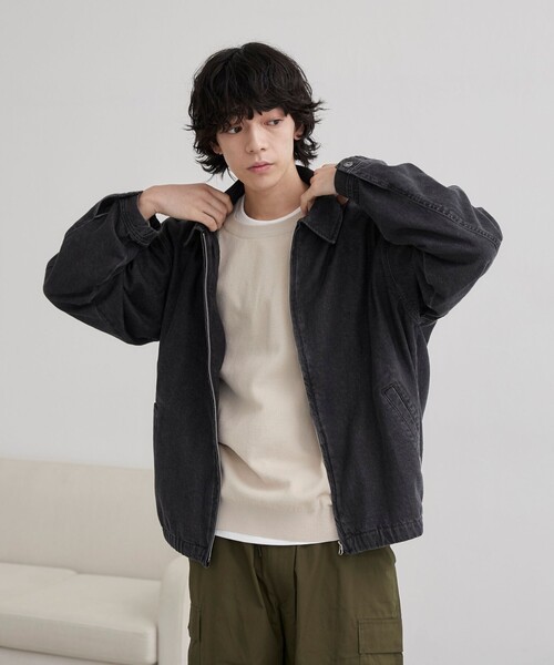 coen デニムジャケット gジャン 「C.DENIMS」デニムジップアップ