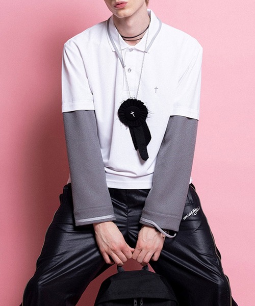 MILKBOY（ミルクボーイ） ポロシャツ ポロ CUSTOM POLO L.S. Tシャツ