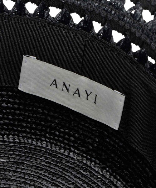 ANAYI（アナイ） 帽子 ハット バケットコンビハット レディース