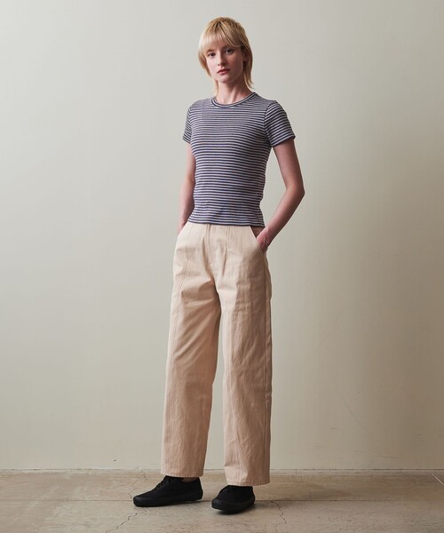 tシャツ 「Steven Alan」プリント Tシャツ レディース STEVEN ALAN tシャツ 「Steven Alan」プリント Tシャツ