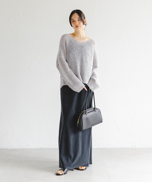 NOBLE 透かし編みプルオーバー NOBLE｜透かし編みプルオーバー | Rakuten Fashion(楽天