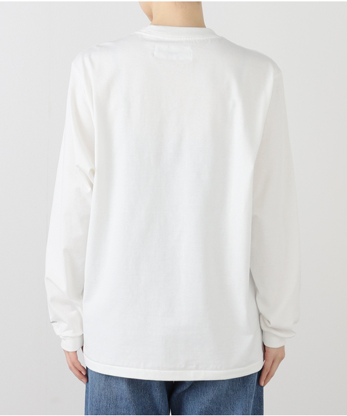 ♡美品♡プラージュ ジェーンスミス ロンT ロゴT　白 plage tシャツ JANE SMITH/ジェーンスミス NICOLA K FRILLS