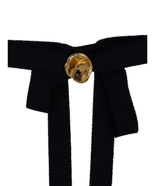 Ameri（アメリ） チョーカー CONSTRUCTIVE OVAL RIBBON CHOKER 