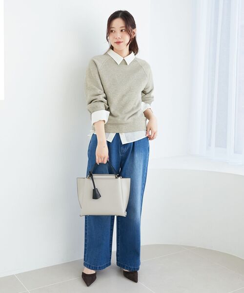 le.coeur blanc ショルダーバッグ バッグ チャーム付2way