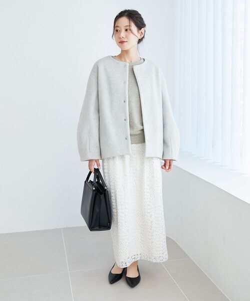 le.coeur blanc ショルダーバッグ バッグ チャーム付2way