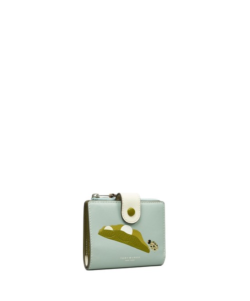 リンバー&ウェッジ&フリッパー 限定色 チャートピンク3点セット新品・未開封品 TORY BURCH 財布 カラーブロック ピーポッド バイフォールド