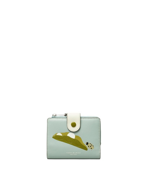TORY BURCH 財布 カラーブロック ピーポッド バイフォールド