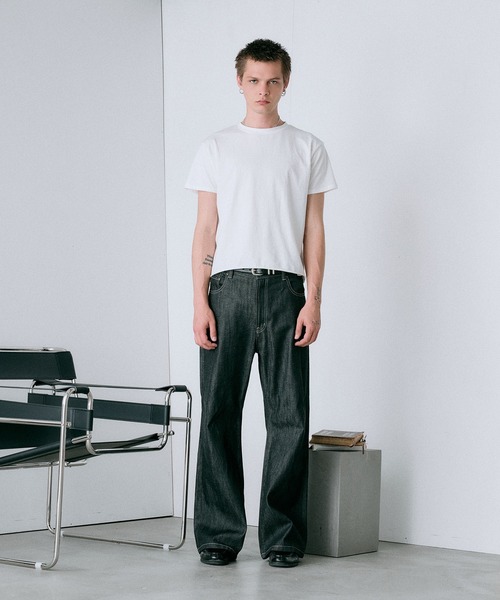 Regen Glanz ジーンズ straight selvedge denim/ストレート