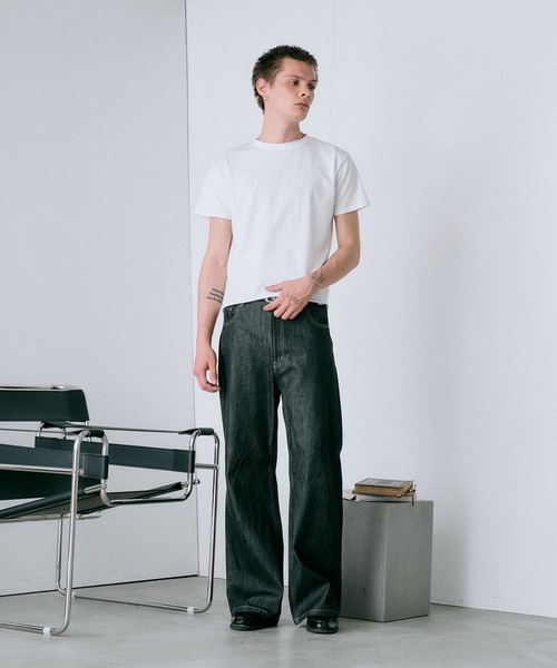 Regen Glanz ジーンズ straight selvedge denim/ストレート