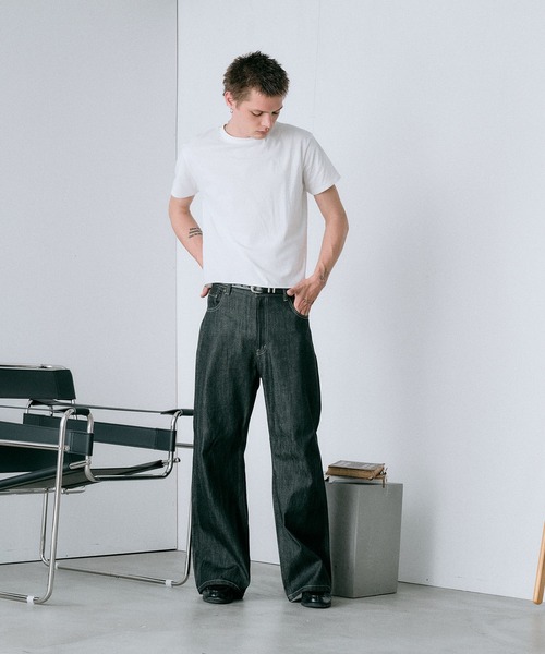 Regen Glanz ジーンズ straight selvedge denim/ストレート
