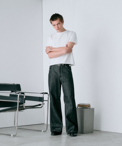 Regen Glanz ジーンズ straight selvedge denim/ストレート