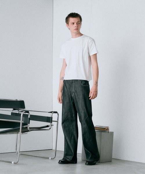 Regen Glanz ジーンズ straight selvedge denim/ストレート