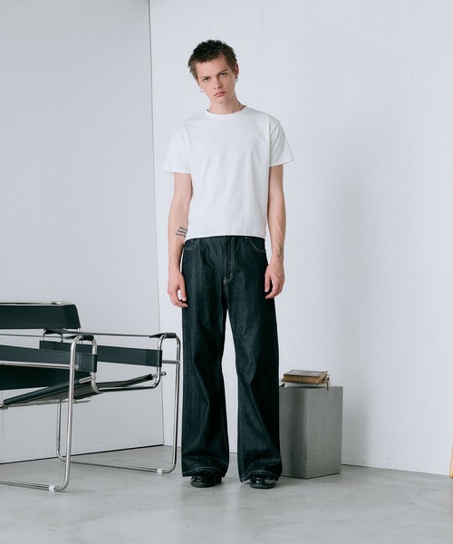 Regen Glanz ジーンズ straight selvedge denim/ストレート