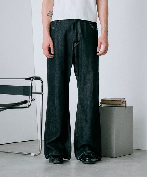 Regen Glanz ジーンズ straight selvedge denim/ストレート