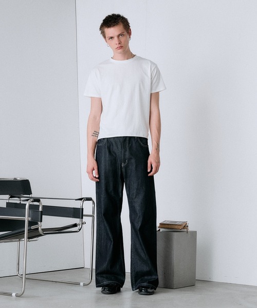 Regen Glanz ジーンズ straight selvedge denim/ストレート