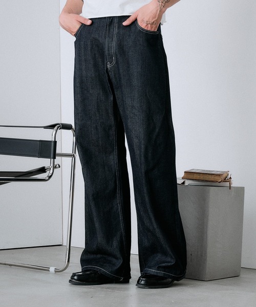 Regen Glanz ジーンズ straight selvedge denim/ストレート