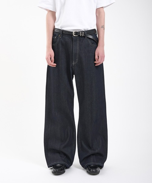 Regen Glanz ジーンズ straight selvedge denim/ストレート