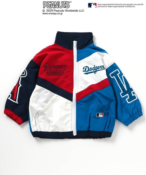 MLB スタジャン アウター 「MLB×PEANUTS」クレイジージャケット