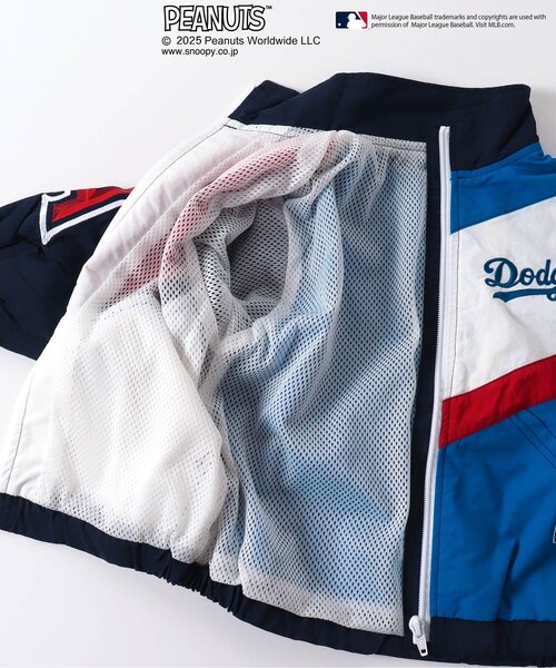 MLB スタジャン アウター 「MLB×PEANUTS」クレイジージャケット