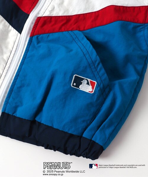 MLB スタジャン アウター 「MLB×PEANUTS」クレイジージャケット