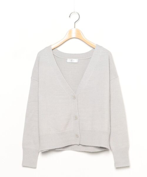 Spick&Span Noble」 ニットカーディガン - グレー レディース