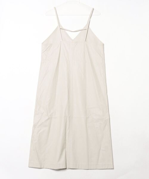 「PICCIN」 キャミソールワンピース M グレイッシュベージュ レディース_画像2