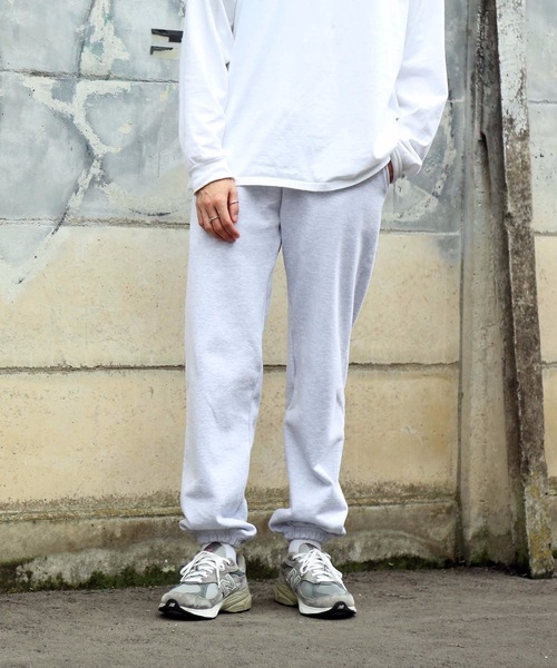 「LOS ANGELES APPAREL」 スウェットパンツ MEDIUM ヘザーグレー メンズ_画像2