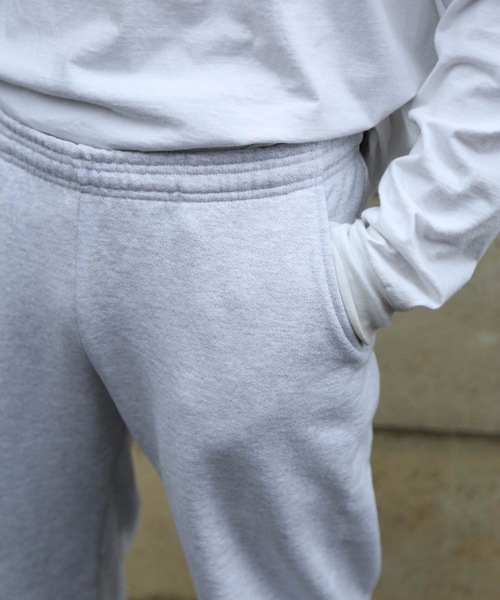 「LOS ANGELES APPAREL」 スウェットパンツ MEDIUM ヘザーグレー メンズ_画像8