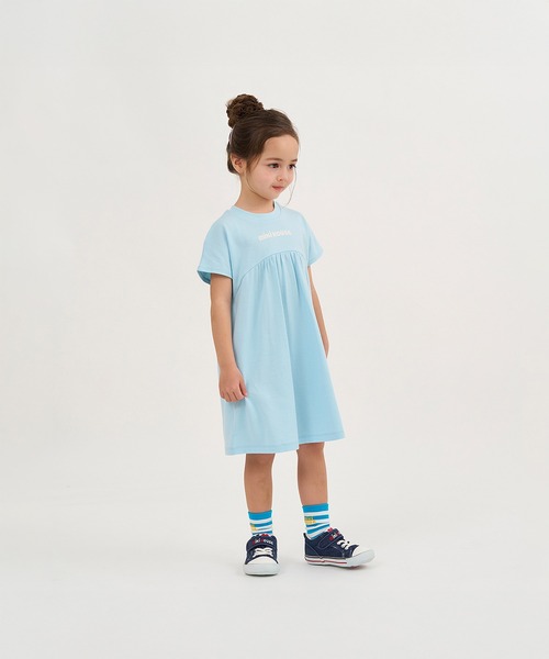 MIKI HOUSE 半袖ワンピース MIKI HOUSE ワンピース 半袖ポロワンピース キッズ 子供服
