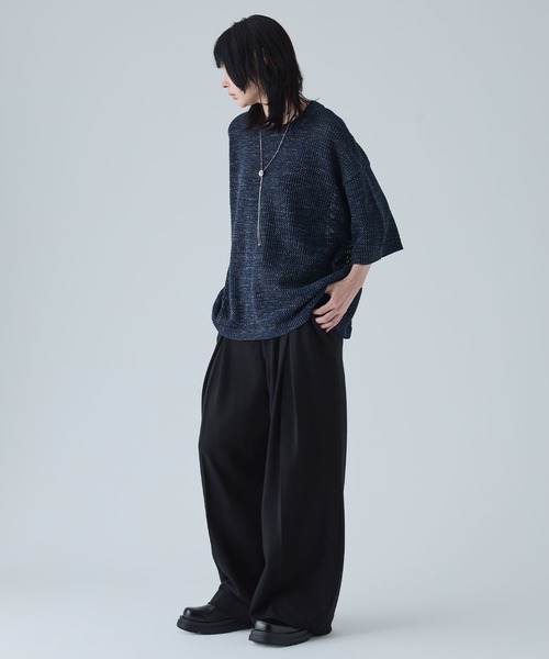 VELNUS セーター ニット 「VELNUS」Watermark knitting loose