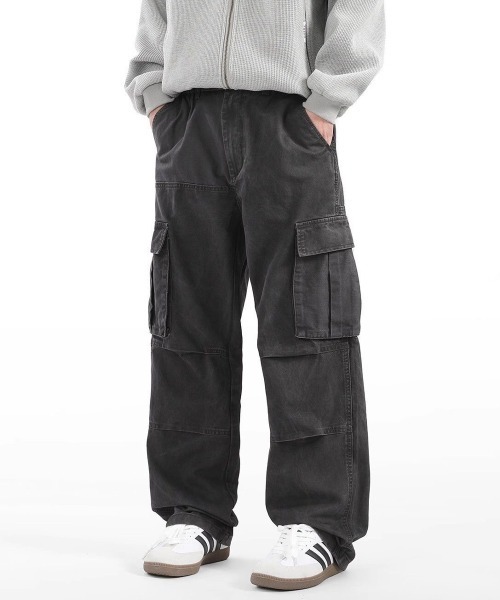 最終値下げ・美品⭐︎ダーリッチ♡カーゴレザーワイドストレートパンツ jtptrading_l1111
