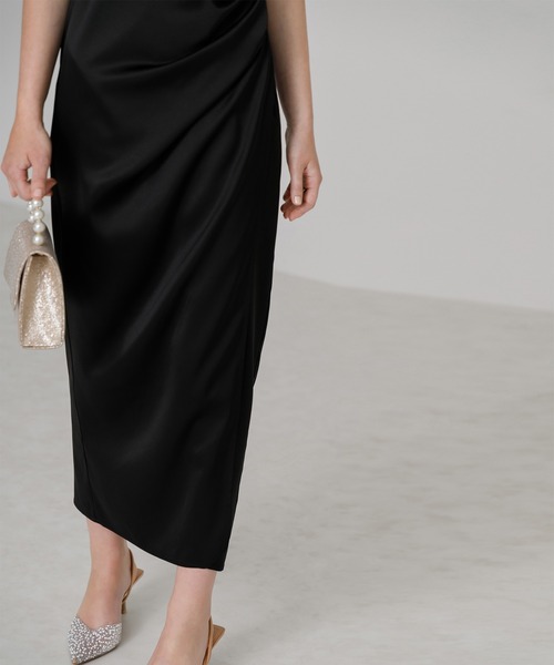 Leja（レジャ） ドレス 「LEJA」グラスオーガンジーフリルスリーブ