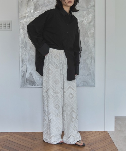 パンツ a FOREVER21 パンツ 「2024FW」2WAYワイドパンツ レディース