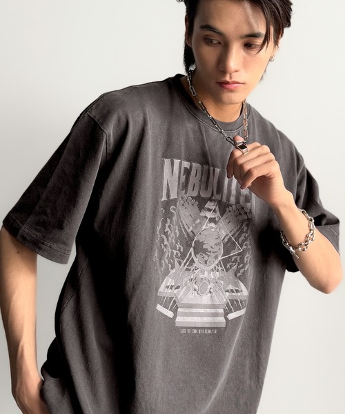 Classical Origin tシャツ ピグメント加工マットグラフィック柄Tシャツ