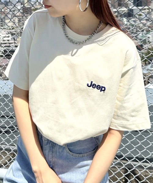 [JEEP]M-Logo グラフィック 半袖 Tシャツ Jeep tシャツ 「日本未発売/WEB限定」JEEP(ジープ)/グラフィック